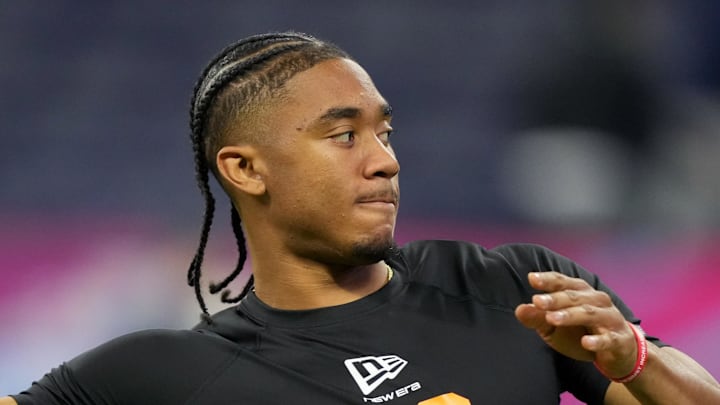 Arkansas quarterback Taylen Green