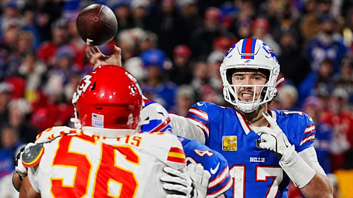 Buffalo Bills quarterback Josh Allen.