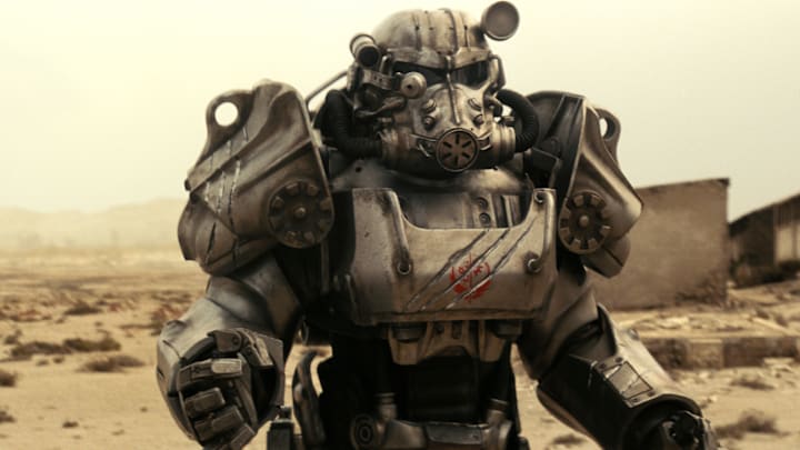 Power Armor in Fallout. Credit: Prime Video © 2024 Amazon Content Services LLC