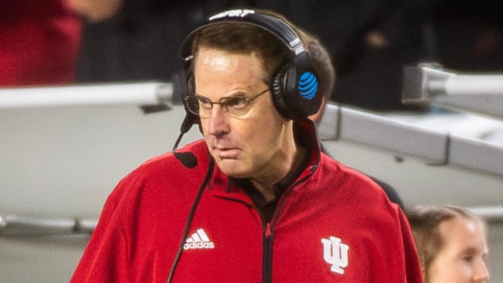 Indiana coach Curt Cignetti during the College Football Playoff National Championship at Hard Rock Stadium in Miami Gardens on Monday, Jan. 19, 2026.