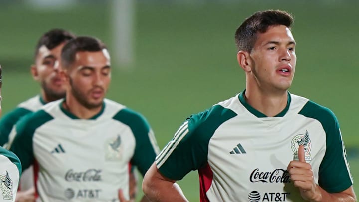 Mexico Training Session - FIFA World Cup Qatar 2022 Mexico Training Session - FIFA World Cup Qatar 2022