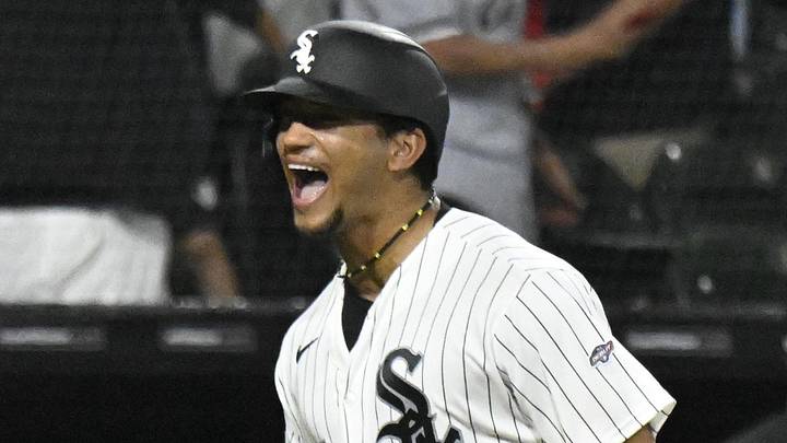 Jun 9, 2026; Chicago, Illinois, USA; Chicago White Sox right fielder Braden Montgomery (24) yells as he approaches home plate after his walk off two run home run during the tenth inning against the Atlanta Braves at Rate Field. Mandatory Credit: Matt Marton-Imagn Images Jun 9, 2026; Chicago, Illinois, USA; Chicago White Sox right fielder Braden Montgomery (24) yells as he approaches home plate after his walk off two run home run during the tenth inning against the Atlanta Braves at Rate Field. Mandatory Credit: Matt Marton-Imagn Images