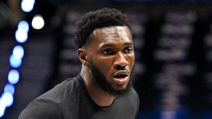Dallas Mavericks center Moussa Cisse (30) against the Atlanta Hawks at American Airlines Center on Oct. 16, 2026.