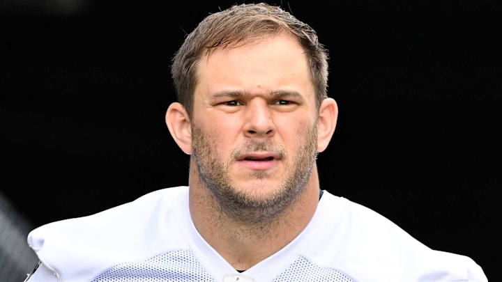 New England Patriots center Garrett Bradbury