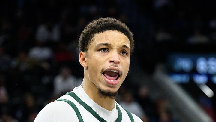 Milwaukee Bucks guard Ryan Rollins (13) reacts during the second half against the Los Angeles Clippers at Intuit Dome on March 23, 2026. Milwaukee Bucks guard Ryan Rollins (13) reacts during the second half against the Los Angeles Clippers at Intuit Dome on March 23, 2026.