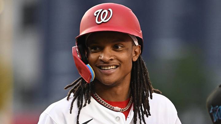 Washington Nationals shortstop CJ Abrams Washington Nationals shortstop CJ Abrams