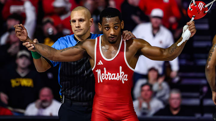 Antrell Taylor's win at 157 sparked a rally that would see the Huskers climb all the way out of a 14-0 hole.