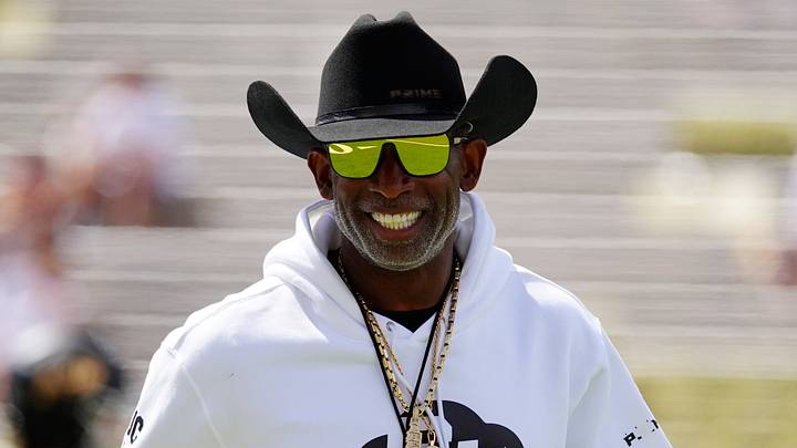 Sep 12, 2026; Boulder, Colorado, USA; Colorado Buffaloes head coach Deion Sanders before the game against Weber State at Folsom Field. Mandatory Credit: Ron Chenoy-Imagn Images Sep 12, 2026; Boulder, Colorado, USA; Colorado Buffaloes head coach Deion Sanders before the game against Weber State at Folsom Field. Mandatory Credit: Ron Chenoy-Imagn Images