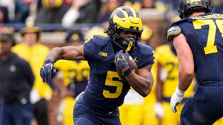 Michigan Wolverines freshman running back Savion Hiter (5) is poised for a big first year in Ann Arbor. Michigan Wolverines freshman running back Savion Hiter (5) is poised for a big first year in Ann Arbor.