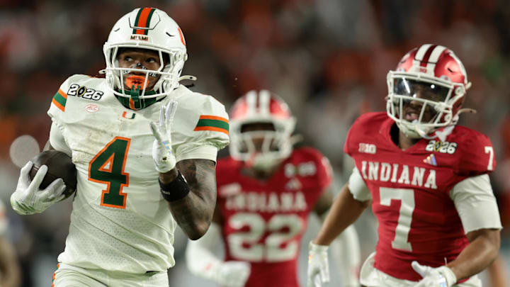 Miami Hurricanes running back Mark Fletcher Jr. (4)