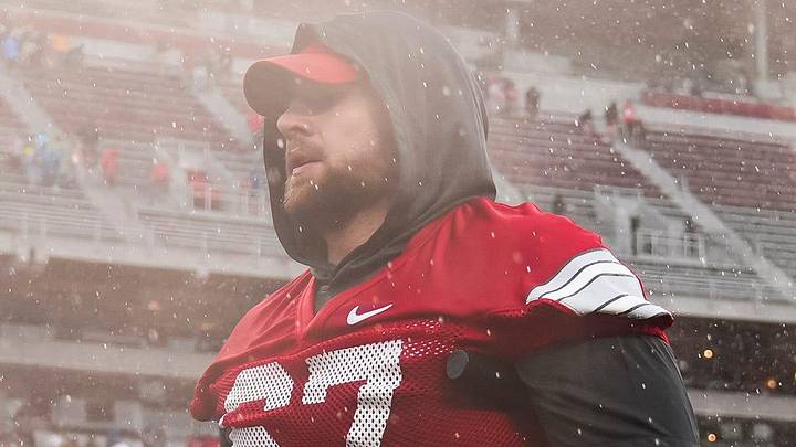 Ohio State's strong defensive front may have just been from playing against a disheveled offensive line this spring