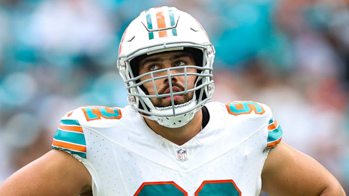 Miami Dolphins DL Zach Sieler Miami Dolphins DL Zach Sieler