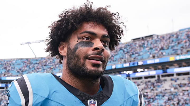 Carolina Panthers tight end Tommy Tremble