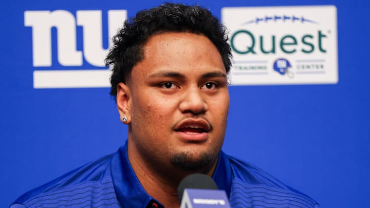 New York Giants draft pick Francis Mauigoa