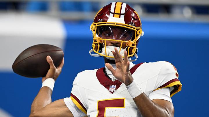 Washington Commanders quarterback Jayden Daniels was the third quarterback picked ... by the same fantasy football manager!