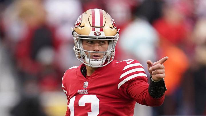 San Francisco 49ers quarterback Brock Purdy (13)