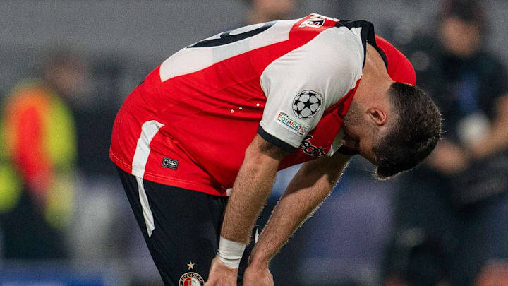 Santiago Giménez failed to register a single shot for Feyenoord. Santiago Giménez failed to register a single shot for Feyenoord.