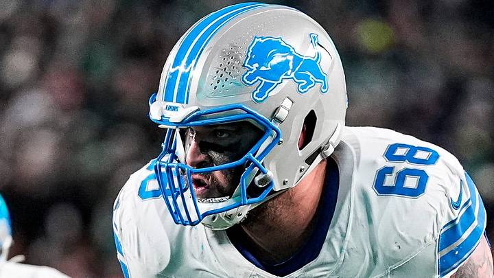 Detroit Lions offensive tackle Taylor Decker 