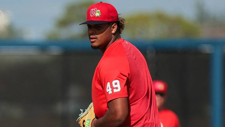 Washington Nationals prospect Jarlin Susana Washington Nationals prospect Jarlin Susana