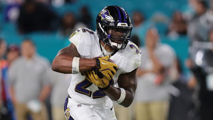 Baltimore Ravens running back Derrick Henry Baltimore Ravens running back Derrick Henry