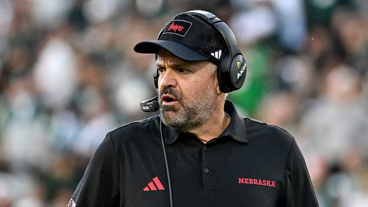 Nebraska’s head coach Matt Rhule looks on during the second quarter in the game against Michigan State on Saturday, Sept. 26, 2026, in East Lansing. Nebraska’s head coach Matt Rhule looks on during the second quarter in the game against Michigan State on Saturday, Sept. 26, 2026, in East Lansing.