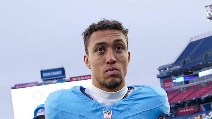 New Indianapolis Colts wide receiver Nick Westbrook-Ikhine leaves the field