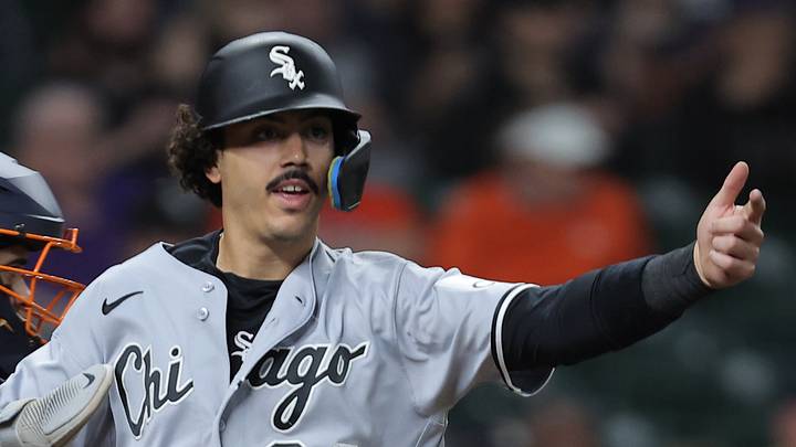 Sep 1, 2026; Houston, Texas, USA; Chicago White Sox third base Miguel Vargas (20) scores during the fifth inning against the Houston Astros at Daikin Park. Mandatory Credit: Erik Williams-Imagn Images Sep 1, 2026; Houston, Texas, USA; Chicago White Sox third base Miguel Vargas (20) scores during the fifth inning against the Houston Astros at Daikin Park. Mandatory Credit: Erik Williams-Imagn Images