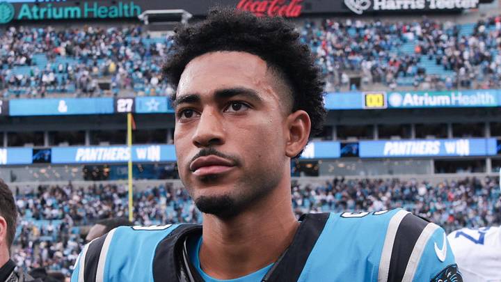 Carolina Panthers quarterback Bryce Young 
