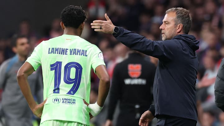 Hansi Flick (right) had an emphatic response to the accusations.