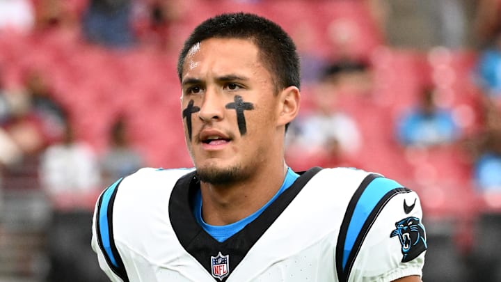 Carolina Panthers wide receiver Tetairoa McMillan