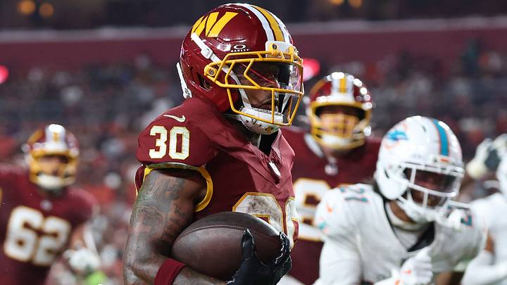 Former Washington Commanders running back Robert Henry Jr. Former Washington Commanders running back Robert Henry Jr.
