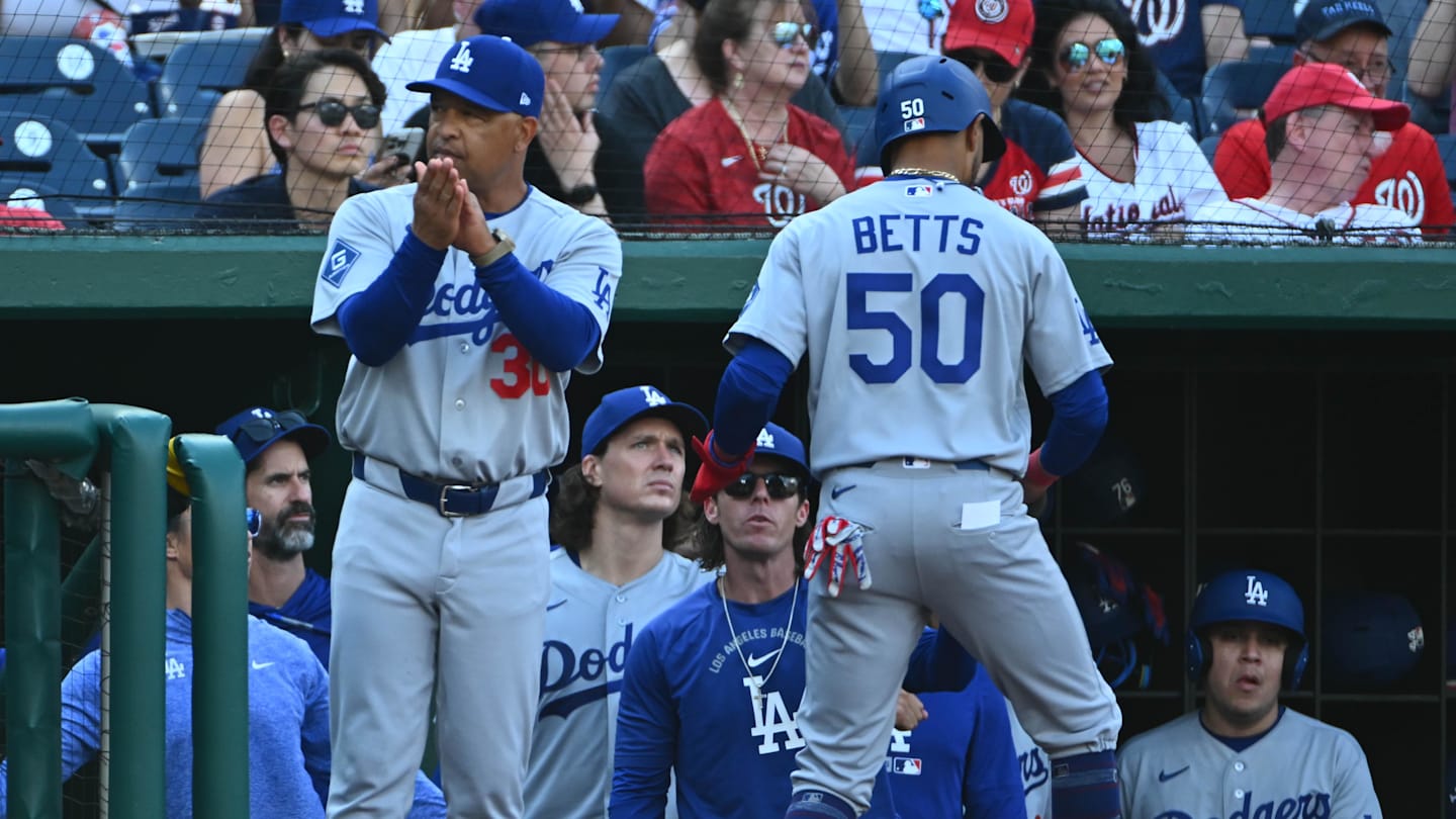 Dodgers' Mookie Betts Will Miss Time, Undergoing MRI on Back