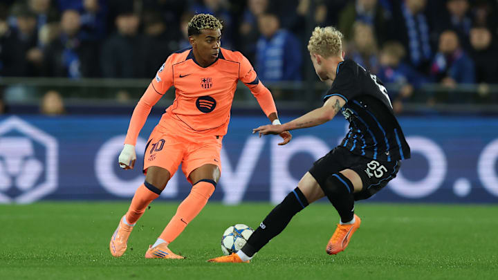 Lamine Yamal fez grande jogo na Bélgica