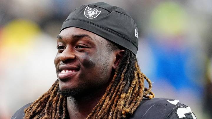 Las Vegas Raiders running back Ashton Jeanty