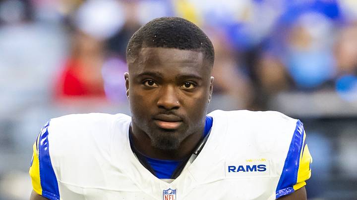 Los Angeles Rams linebacker Byron Young. Los Angeles Rams linebacker Byron Young.