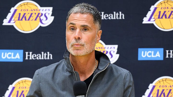 Los Angeles Lakers general manager Rob Pelinka