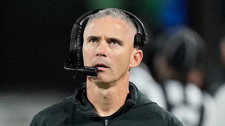 Dec 2, 2023; Charlotte, NC, USA; Florida State Seminoles head coach Mike Norvell walks the sidelines during the third quarter against the Louisville Cardinals at Bank of America Stadium. Mandatory Credit: Jim Dedmon-USA TODAY Sports Dec 2, 2023; Charlotte, NC, USA; Florida State Seminoles head coach Mike Norvell walks the sidelines during the third quarter against the Louisville Cardinals at Bank of America Stadium. Mandatory Credit: Jim Dedmon-USA TODAY Sports