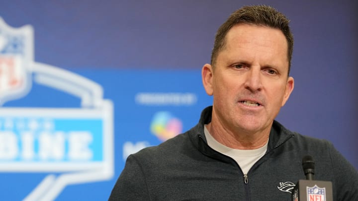 Denver Broncos general manager George Paton