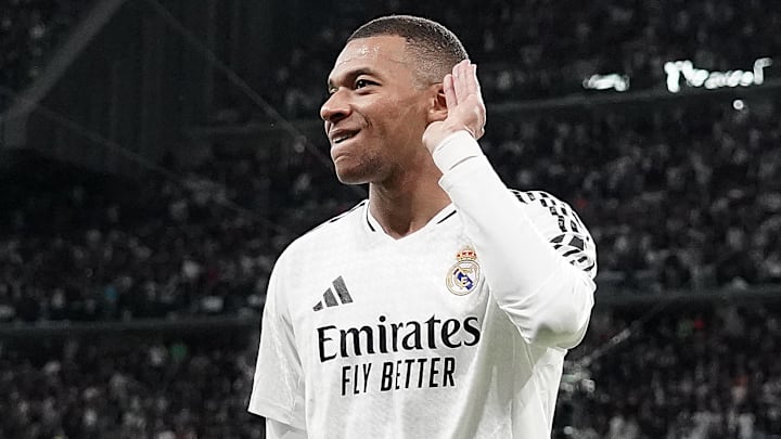 Kylian Mbappé will lead the line for Real Madrid against AC Milan.