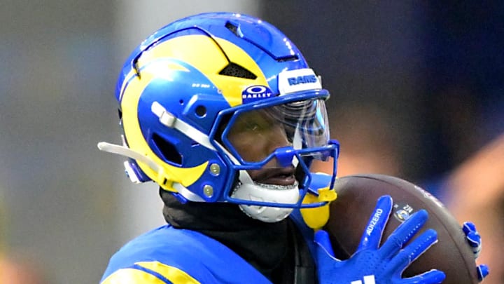 Los Angeles Rams wide receiver Tutu Atwell Los Angeles Rams wide receiver Tutu Atwell