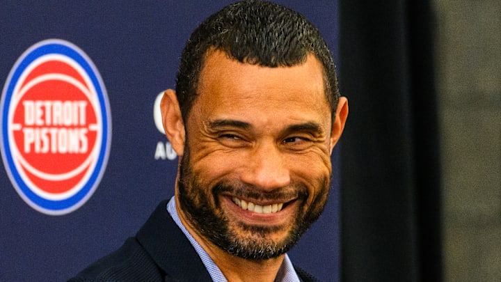 Detroit Pistons Introduce Trajan Langdon