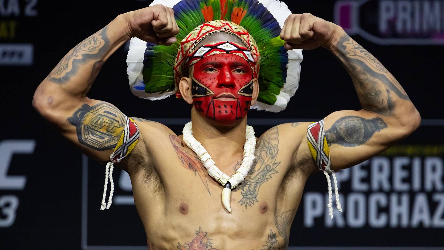 Alex Pereira's Fight Week Weight Revealed for UFC White Hous
