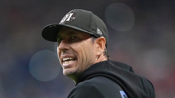 Shane Steichen of the Indianapolis Colts has questions Shane Steichen of the Indianapolis Colts has questions