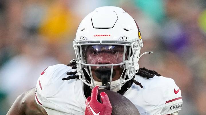 Aug 28, 2026; Green Bay, Wisconsin, USA; Arizona Cardinals running back Corey Kiner (37) rushes with the football during the first quarter against the Green Bay Packers at Lambeau Field. Mandatory Credit: Jeff Hanisch-Imagn Images Aug 28, 2026; Green Bay, Wisconsin, USA; Arizona Cardinals running back Corey Kiner (37) rushes with the football during the first quarter against the Green Bay Packers at Lambeau Field. Mandatory Credit: Jeff Hanisch-Imagn Images