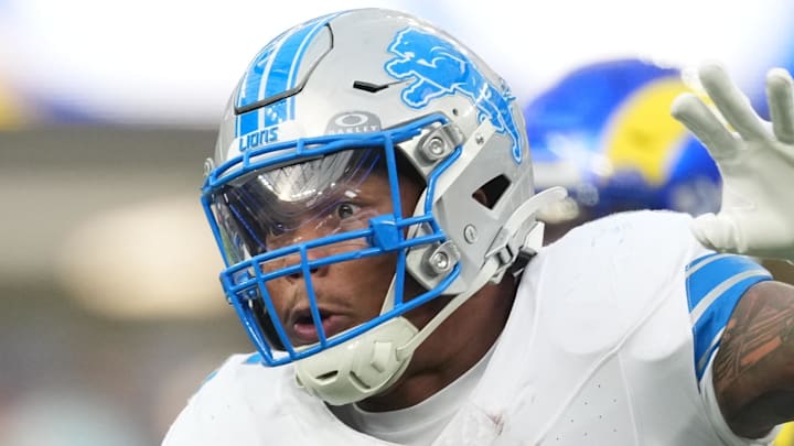 Detroit Lions running back David Montgomery (5). Detroit Lions running back David Montgomery (5).