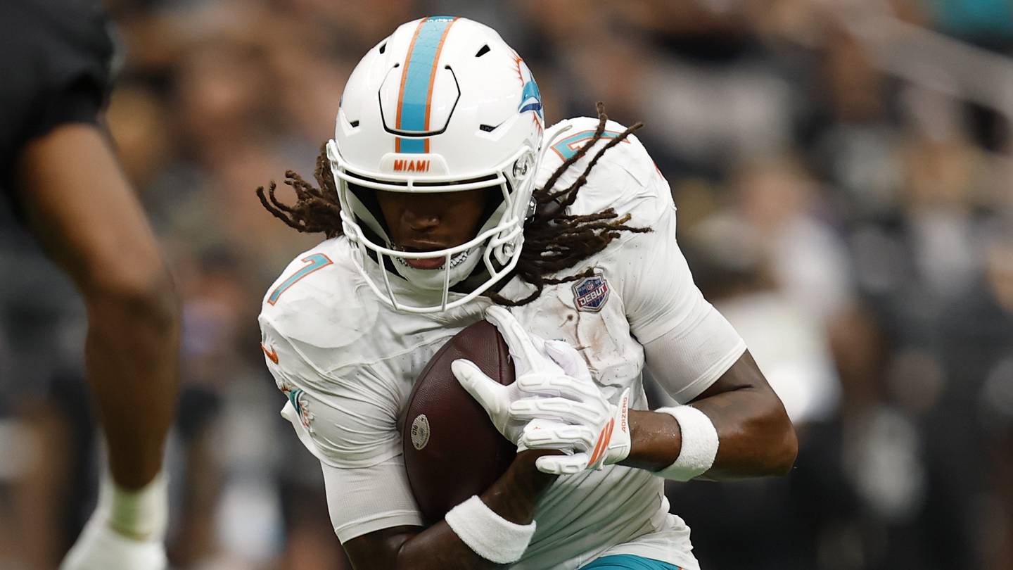 Dolphins' Caleb Douglas silences draft critics despite loss to Raiders