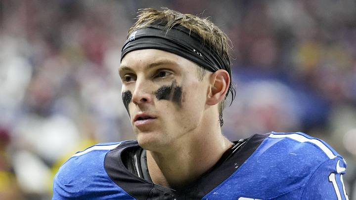 Indianapolis Colts wide receiver Alec Pierce walks off the field