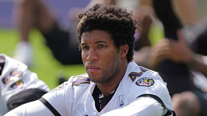 Baltimore Ravens cornerback Marlon Humphrey