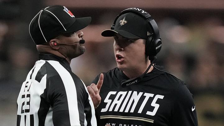 New Orleans Saints head coach Kellen Moore 