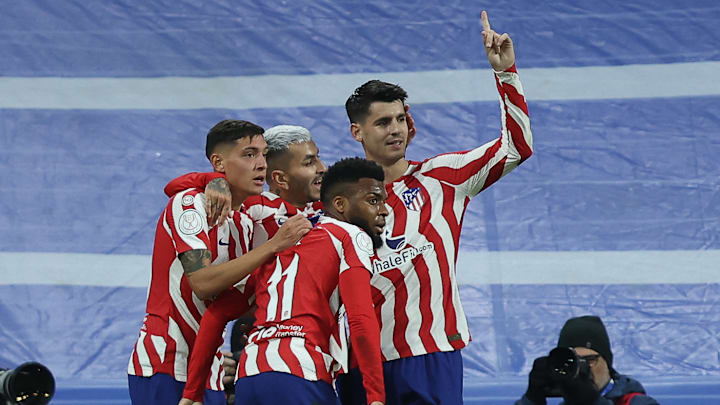 Morata a ouvert le score contre le Real Morata a ouvert le score contre le Real